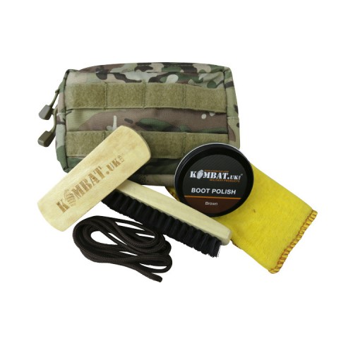 Boot Care (MOLLE Boot Care Kit - Brown Polish & laces), Whenever you're on your feet for extended periods, you want to make sure you're comfortable